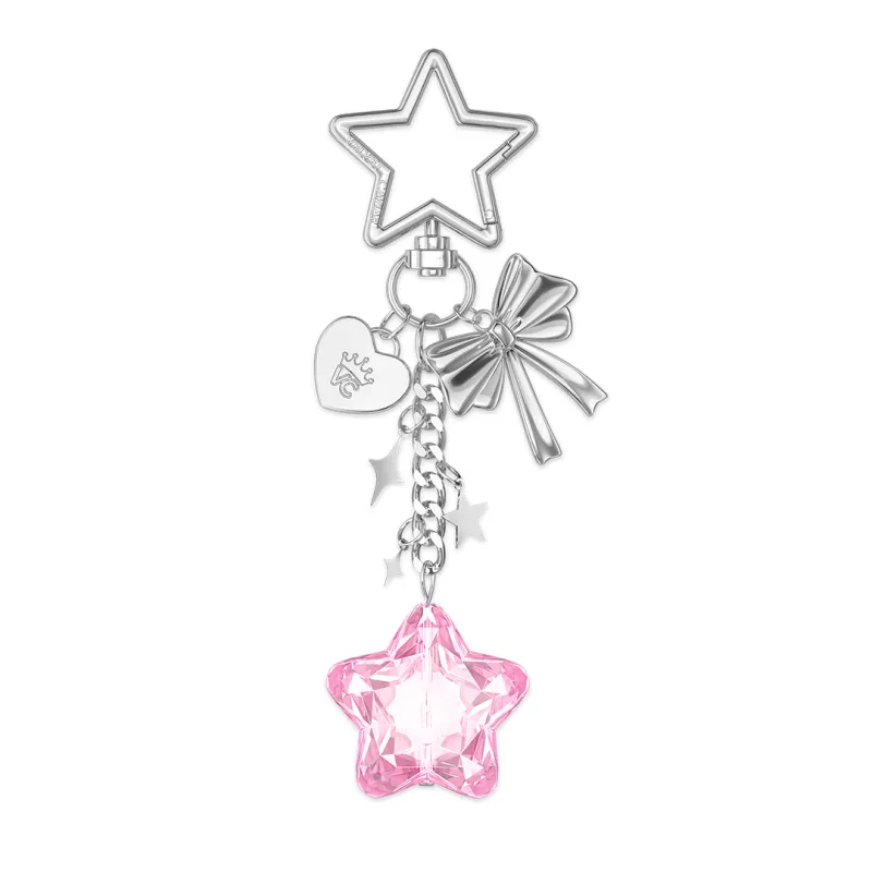 Pink Star Bag Charm sold by Velvet Caviar