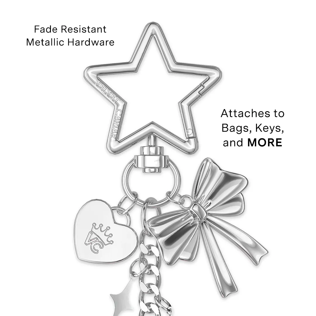 Pink Star Bag Charm sold by Velvet Caviar product image thumbnail 4