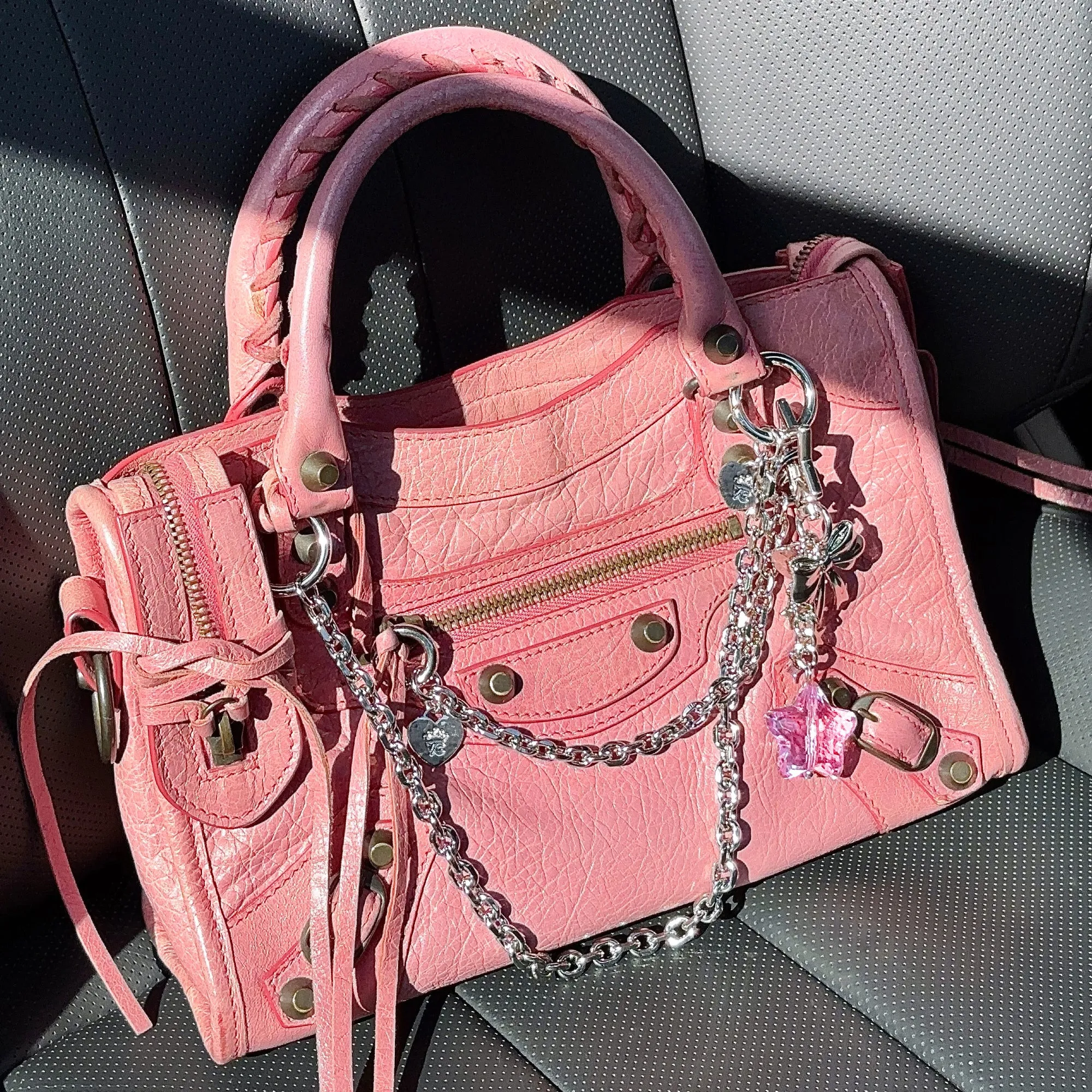 Pink Star Bag Charm sold by Velvet Caviar product image thumbnail 5