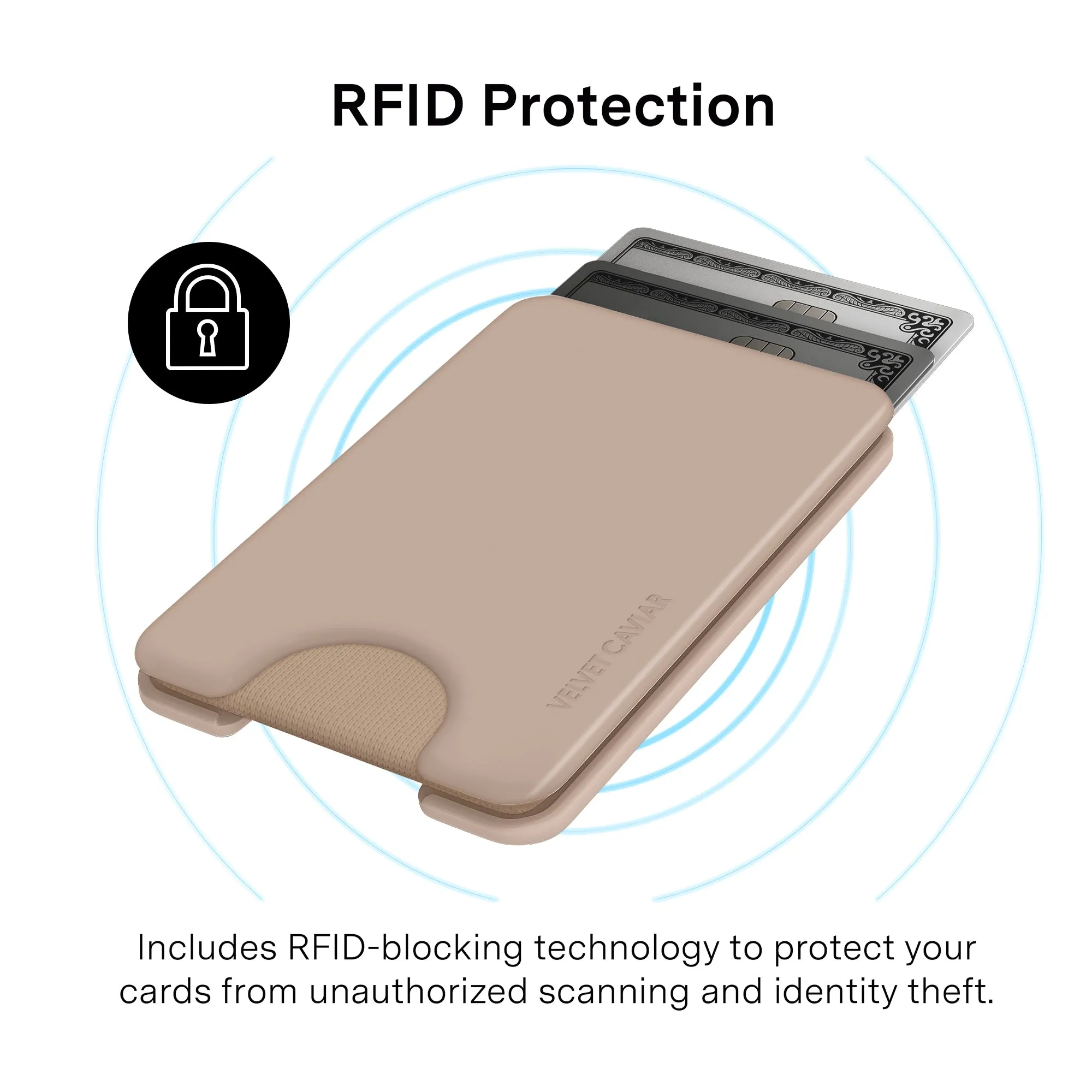 Toasted Almond MagSafe Wallet sold by Velvet Caviar product image thumbnail 5