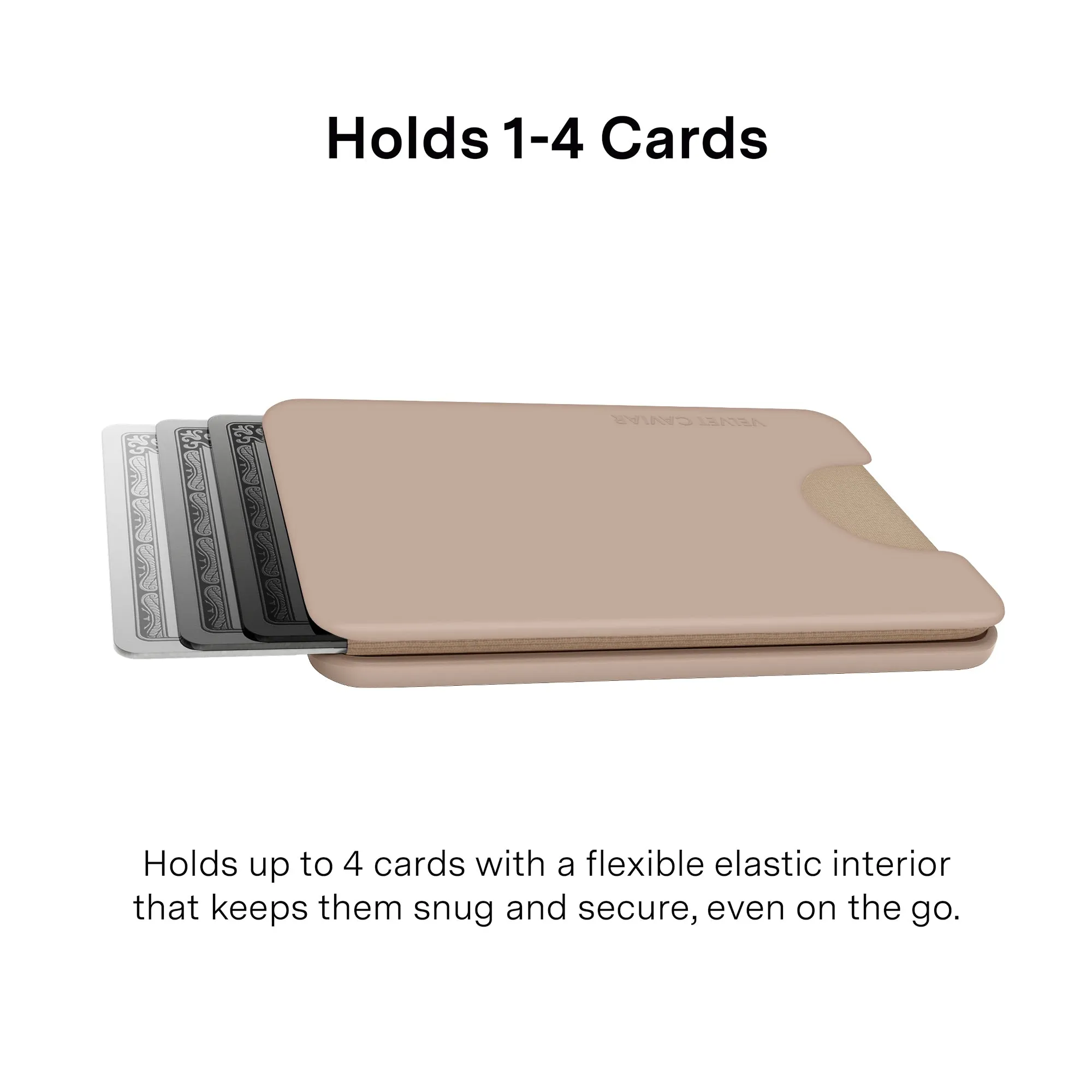 Toasted Almond MagSafe Wallet sold by Velvet Caviar product image thumbnail 3