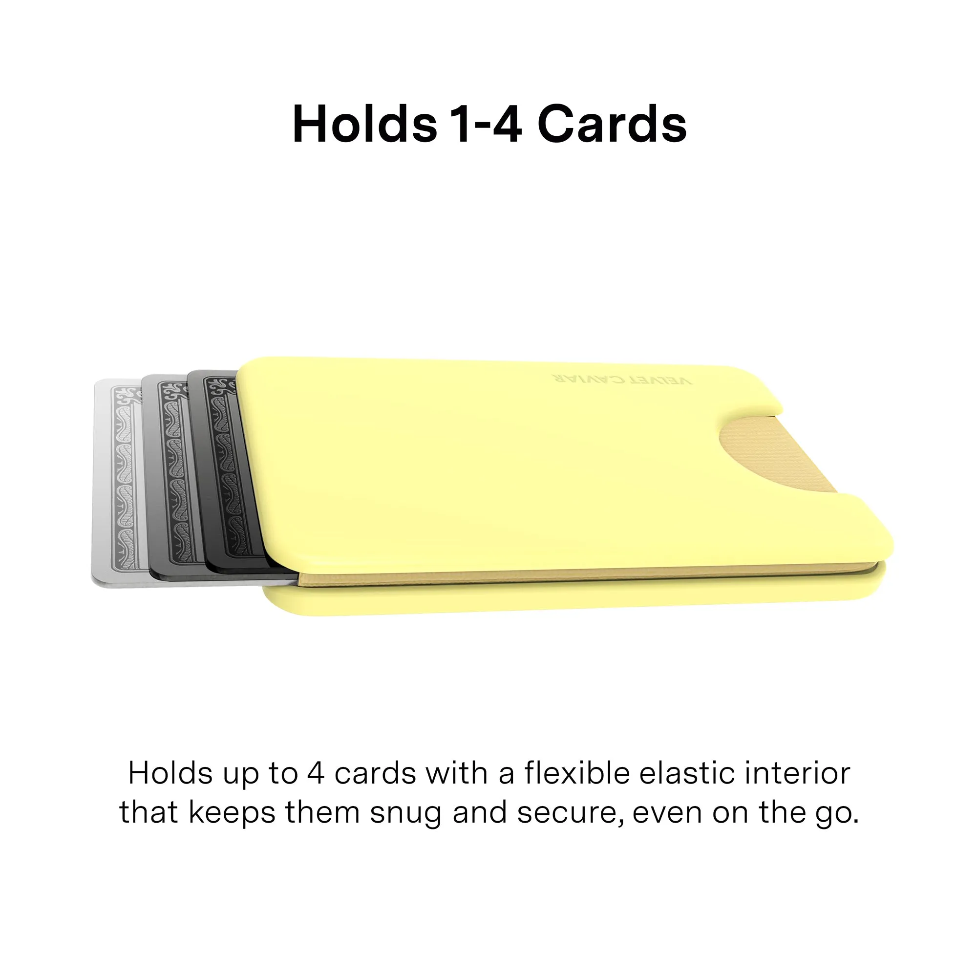 Butter Yellow MagSafe Wallet sold by Velvet Caviar product image thumbnail 3