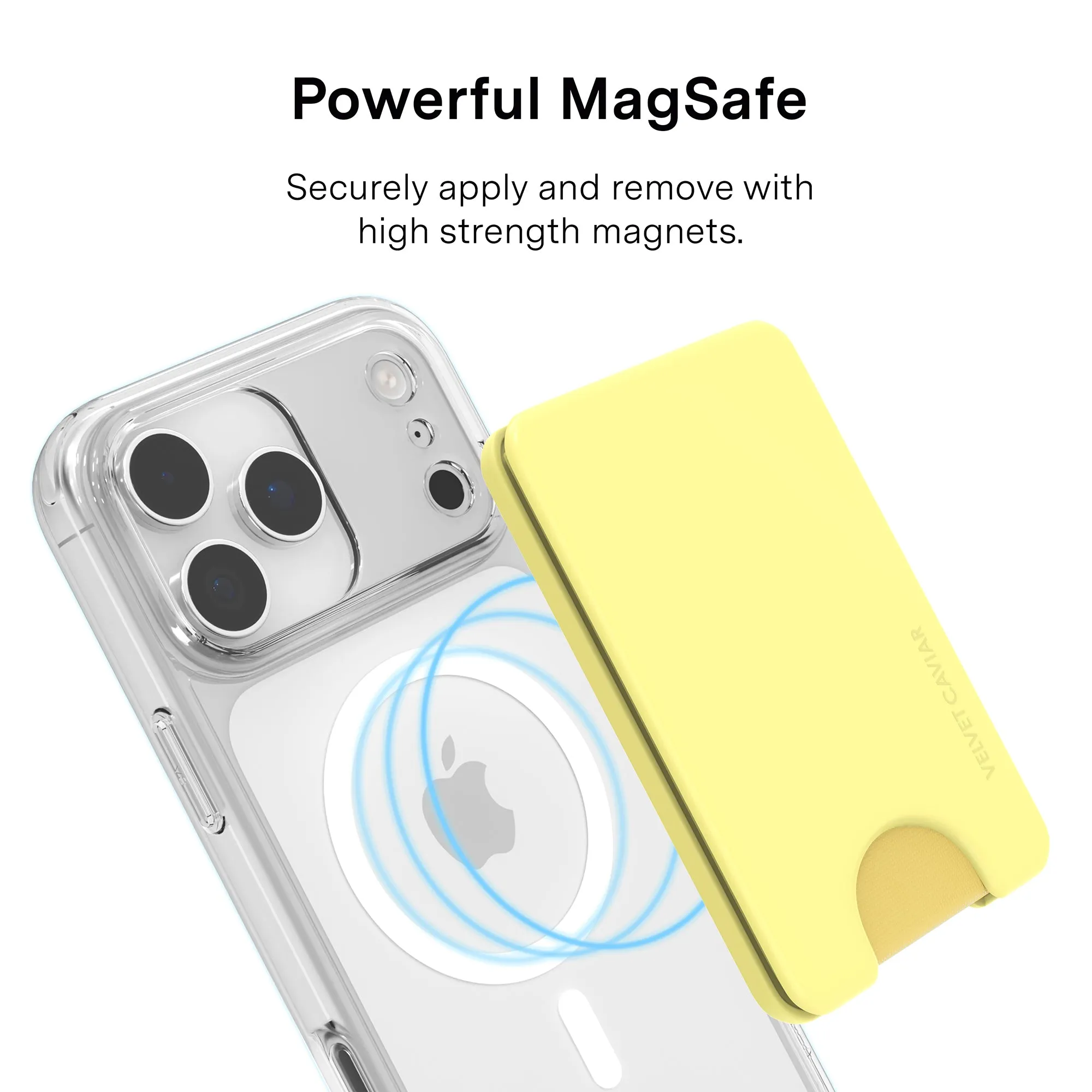 Butter Yellow MagSafe Wallet sold by Velvet Caviar product image thumbnail 4