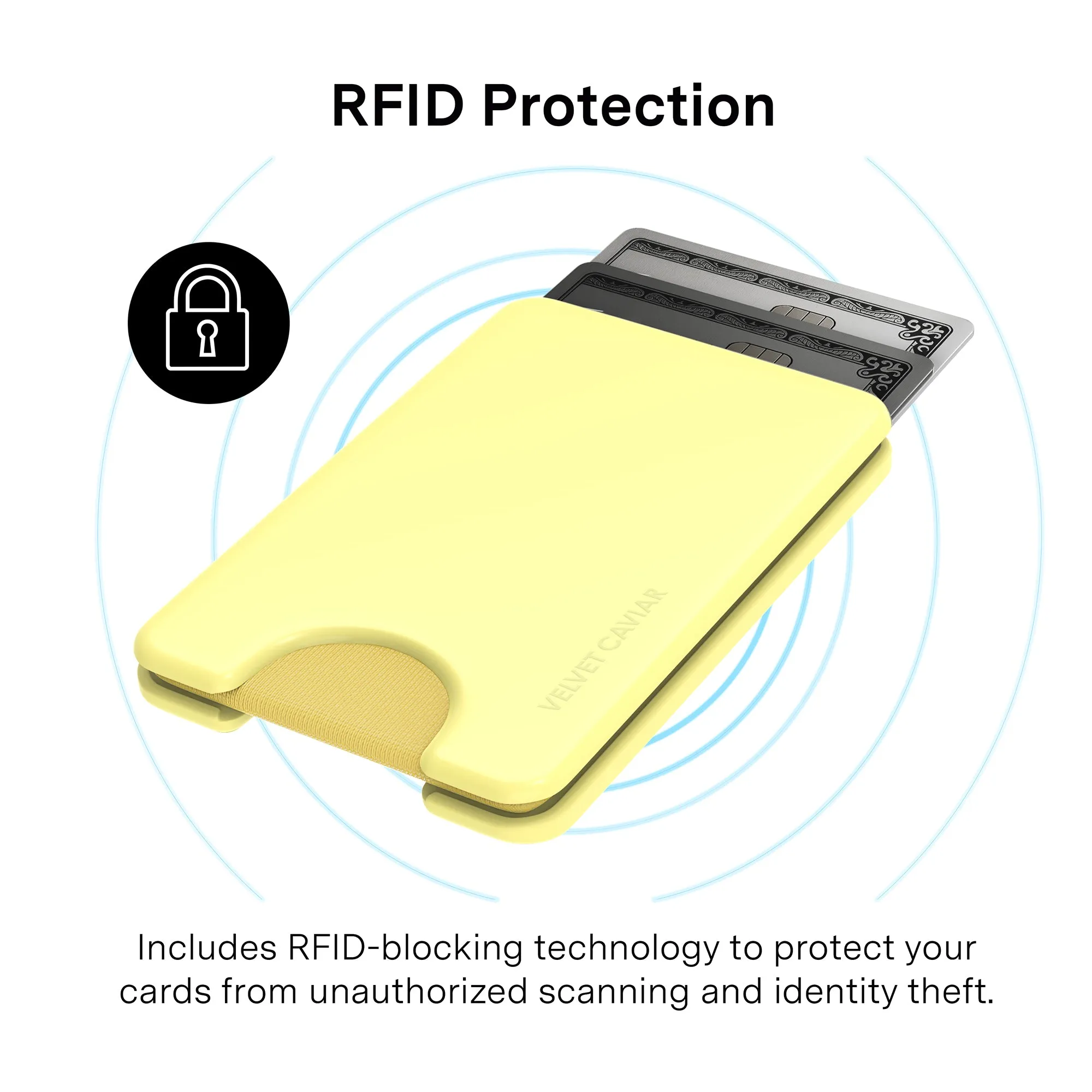 Butter Yellow MagSafe Wallet sold by Velvet Caviar product image thumbnail 5