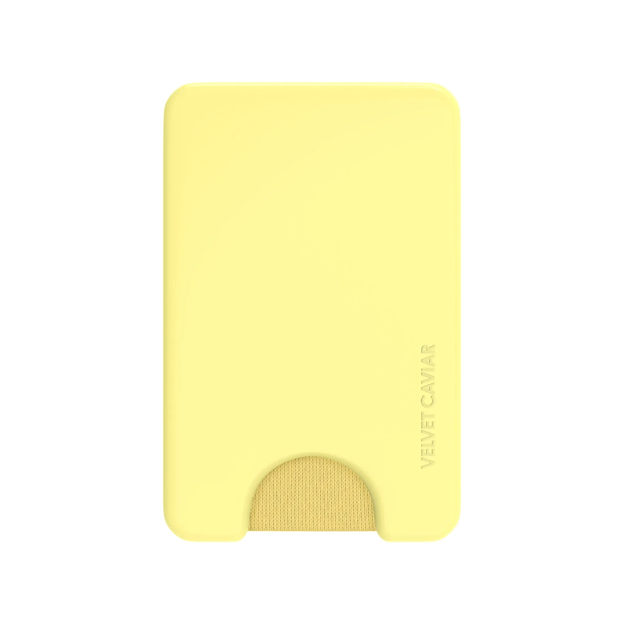 Butter Yellow MagSafe Wallet sold by Velvet Caviar