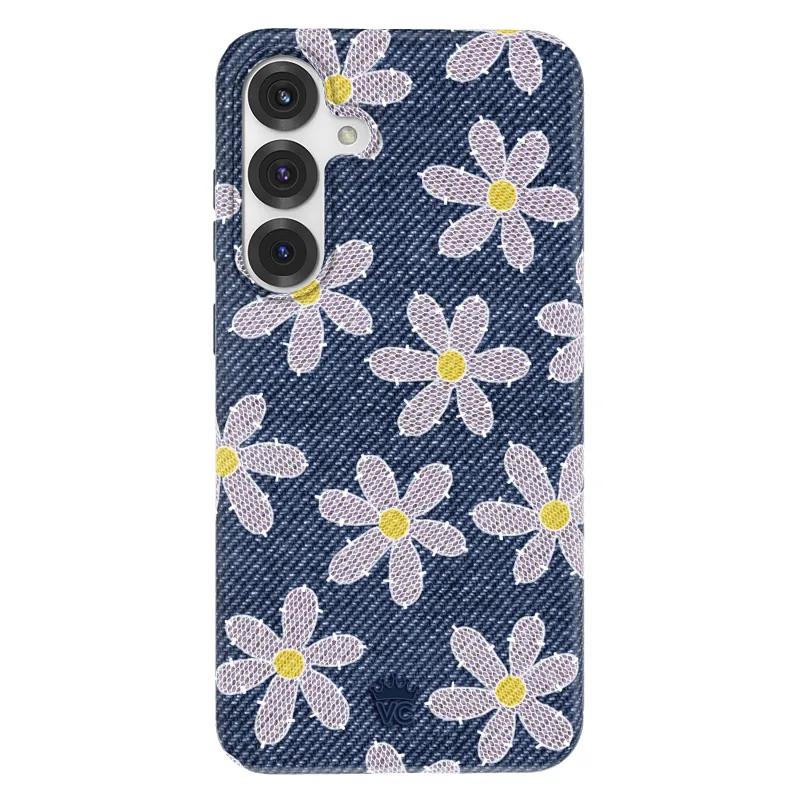 Denim Daisy Samsung Case sold by Velvet Caviar