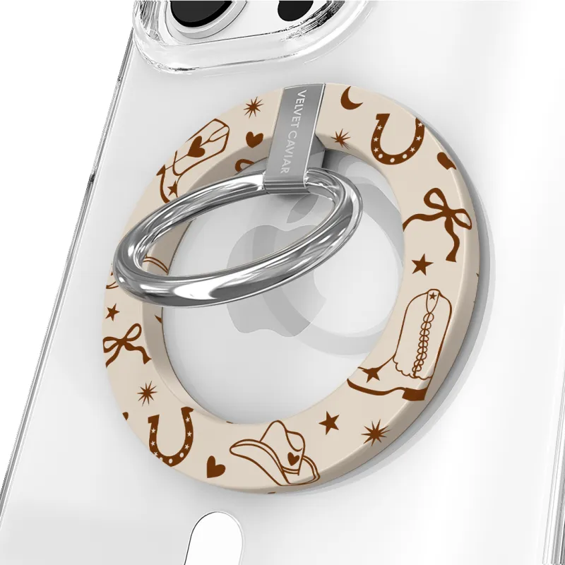 Rodeo Drive MagSafe Grip Ring made by Velvet Caviar