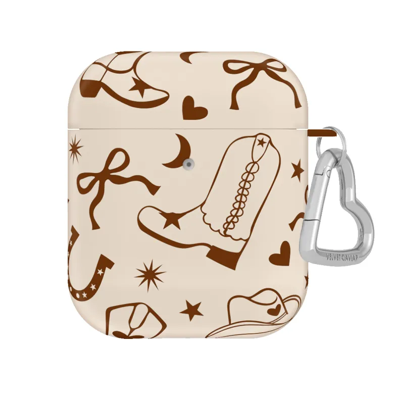 Rodeo Drive AirPod Case made by Velvet Caviar