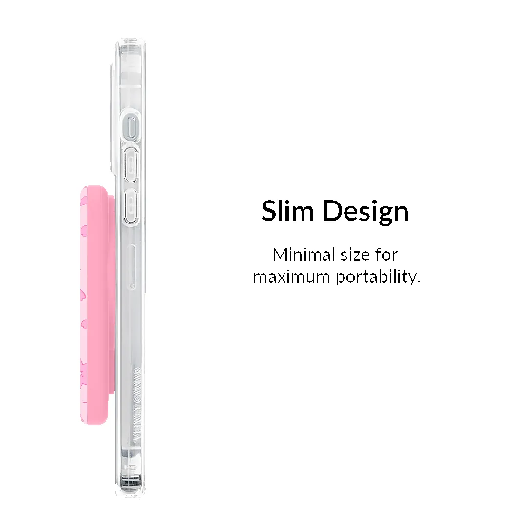 Pink Cherry Blossom MagSafe Battery Power Pack sold by Velvet Caviar product image thumbnail 5