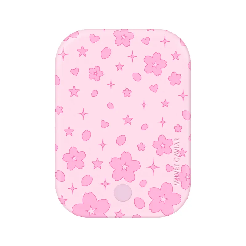 Pink Cherry Blossom MagSafe Battery Power Pack sold by Velvet Caviar