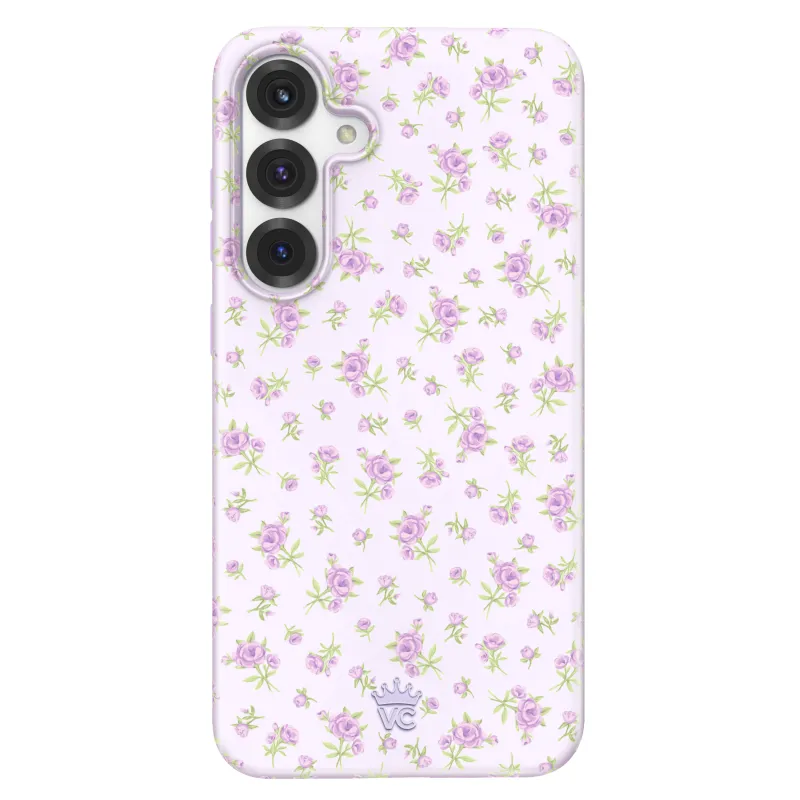 Dainty Lilac Floral Samsung Case sold by Velvet Caviar