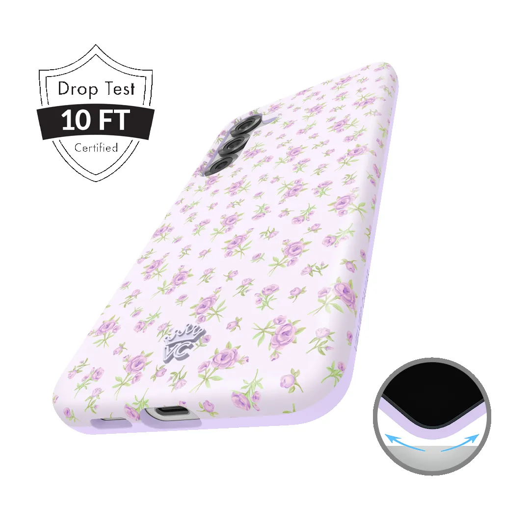 Dainty Lilac Floral Samsung Case sold by Velvet Caviar product image thumbnail 5