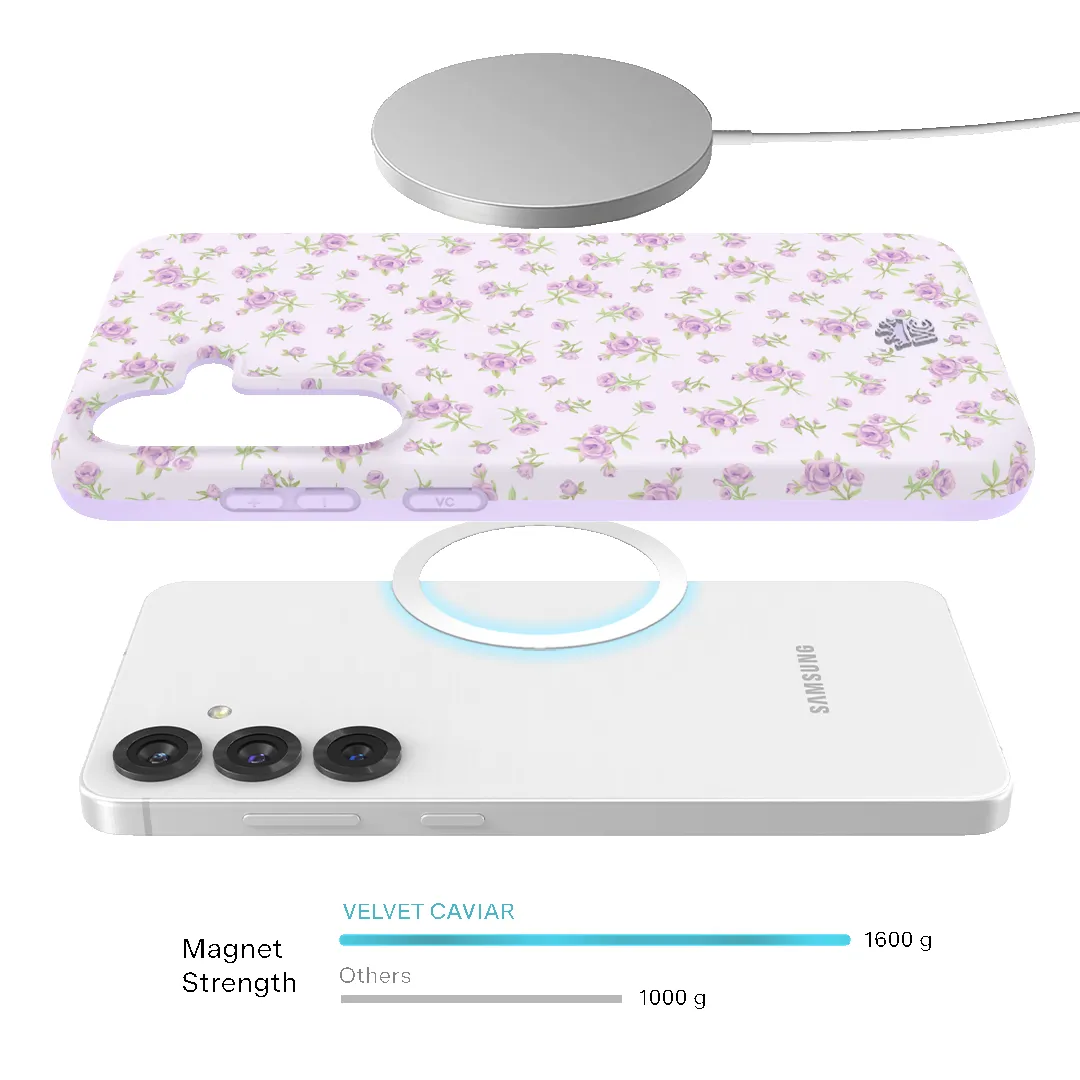 Dainty Lilac Floral Samsung Case sold by Velvet Caviar product image thumbnail 4