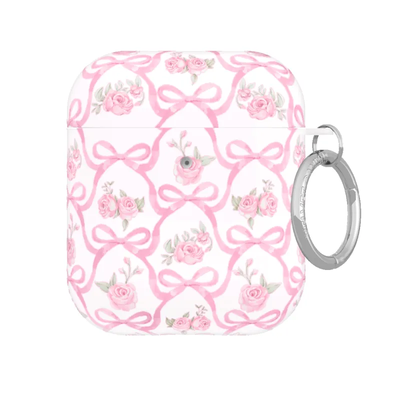 Lovely Pink Bows AirPod Case sold by Velvet Caviar