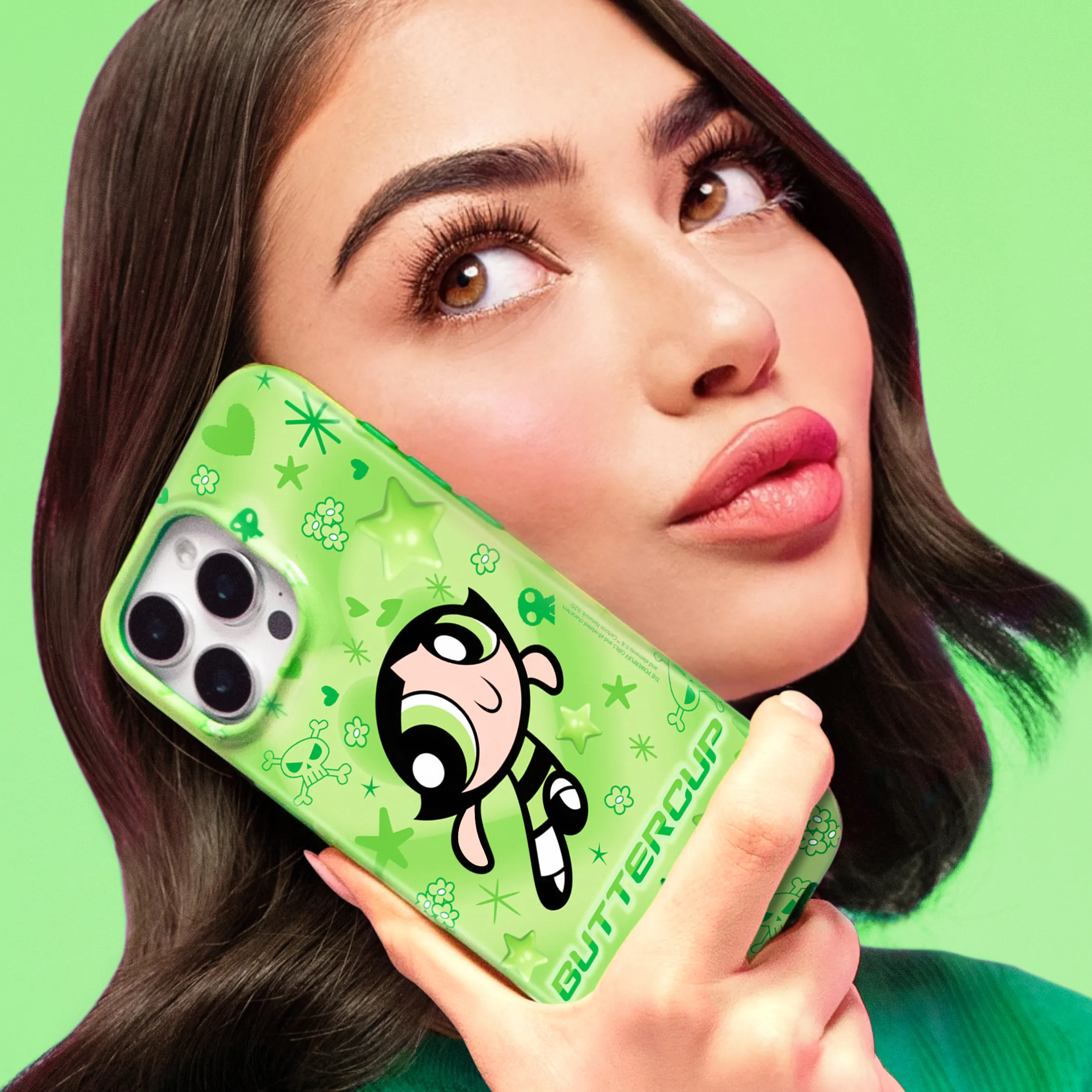 The Powerpuff Girls Buttercup iPhone Case sold by Velvet Caviar product image thumbnail 2