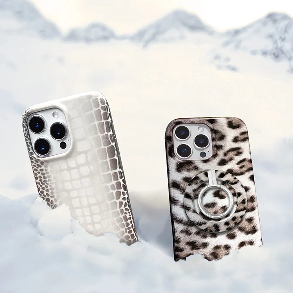 Arctic Leopard MagSafe Grip Ring sold by Velvet Caviar product image thumbnail 2