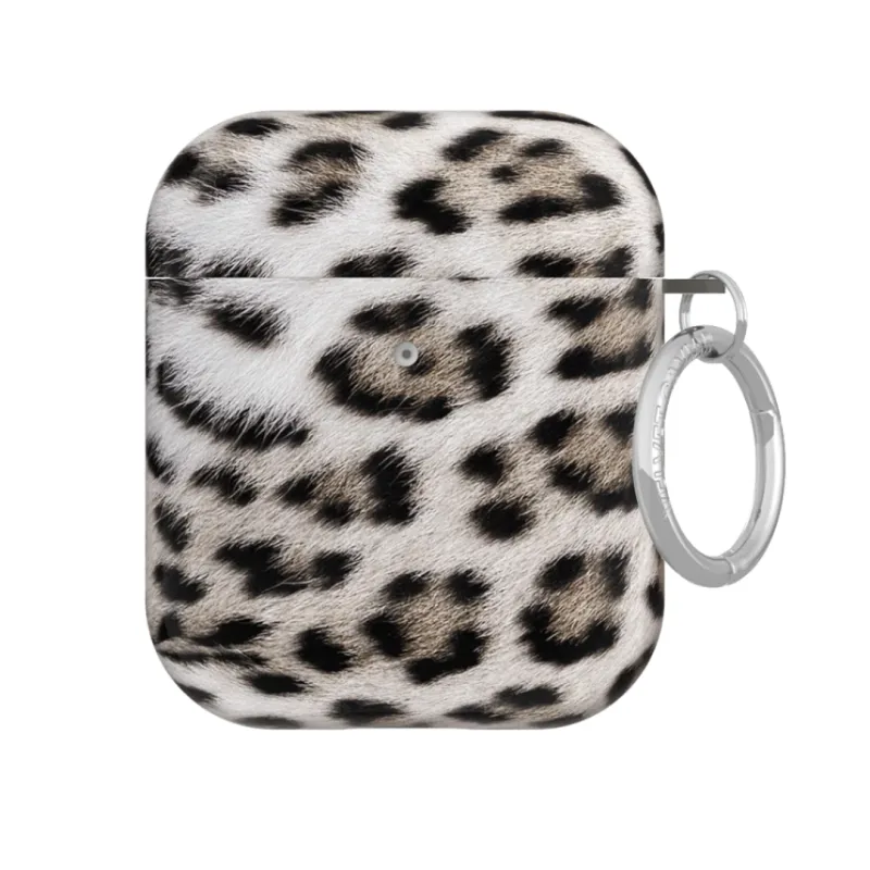 Arctic Leopard AirPod Case sold by Velvet Caviar