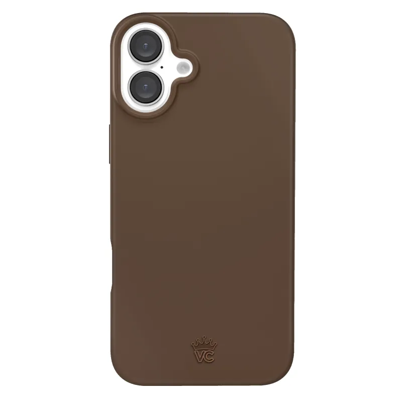 Espresso Brown iPhone Case sold by Velvet Caviar