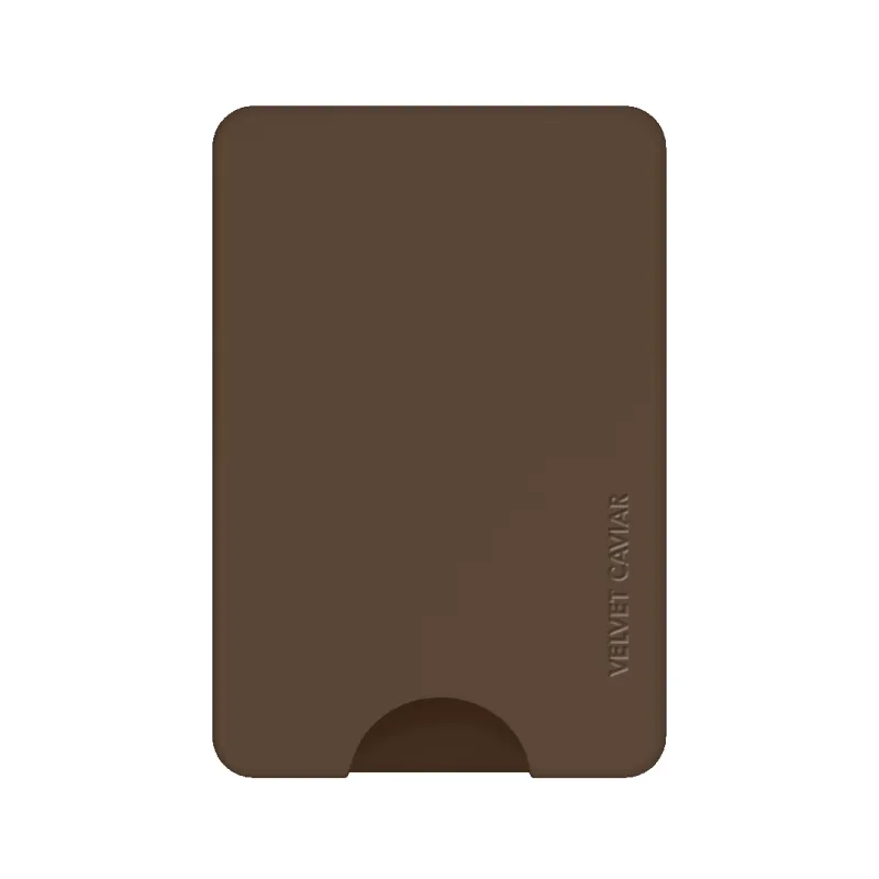 Espresso Brown MagSafe Wallet sold by Velvet Caviar