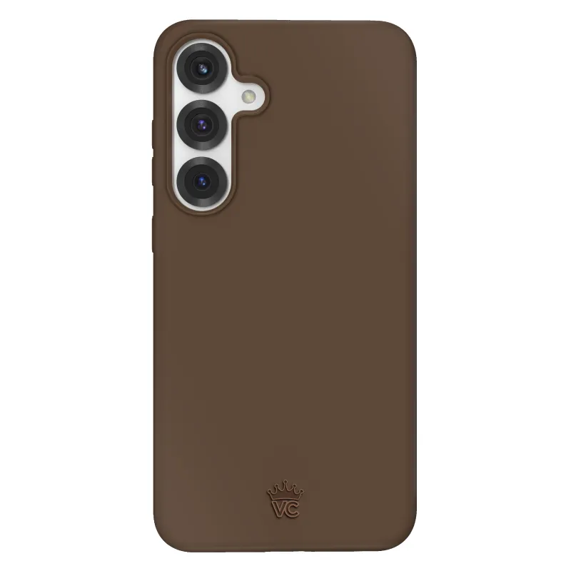 Espresso Brown Samsung Case made by Velvet Caviar