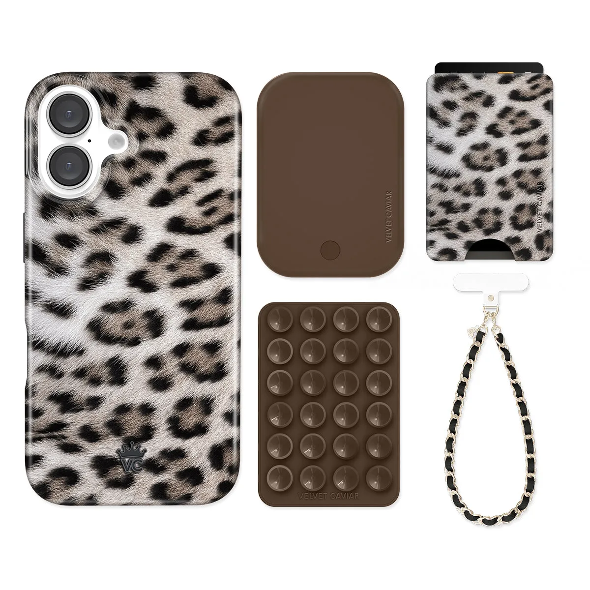 Arctic Leopard iPhone Bundle Set - Wallet sold by Velvet Caviar product image thumbnail 4