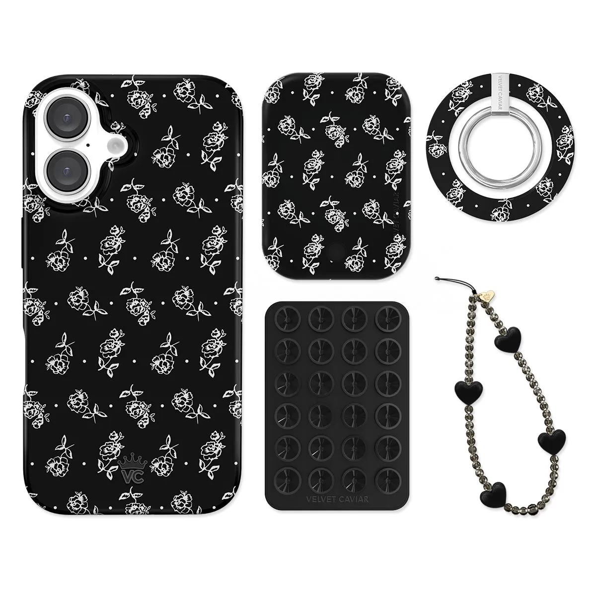 Vintage Roses iPhone Bundle Set - Grip sold by Velvet Caviar