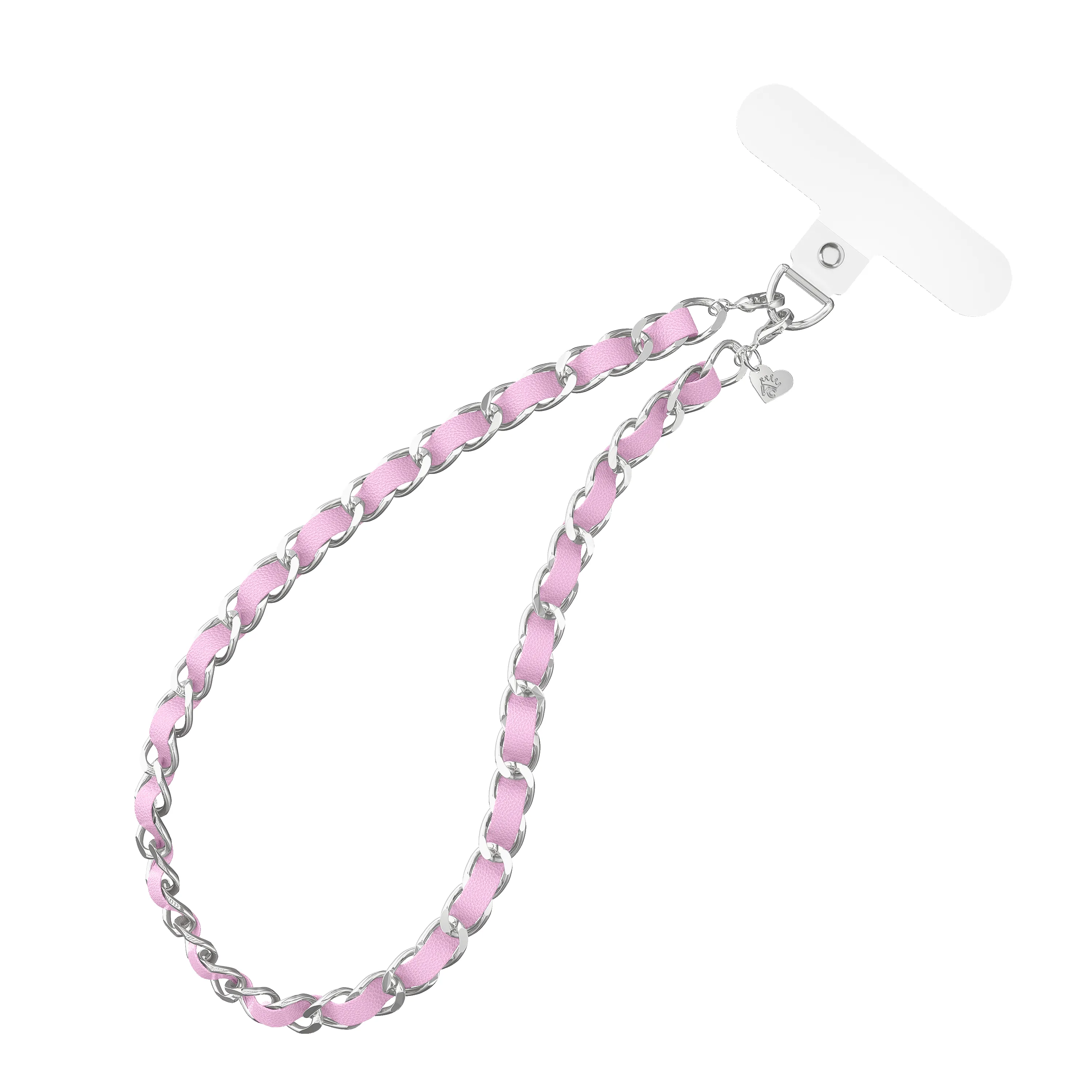 Pink Leather Chain Phone Charm sold by Velvet Caviar product image thumbnail 5