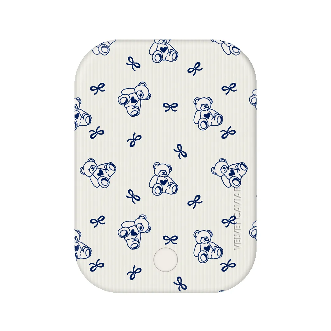 Preppy Teddy Portable MagSafe Charger Power Pack sold by Velvet Caviar