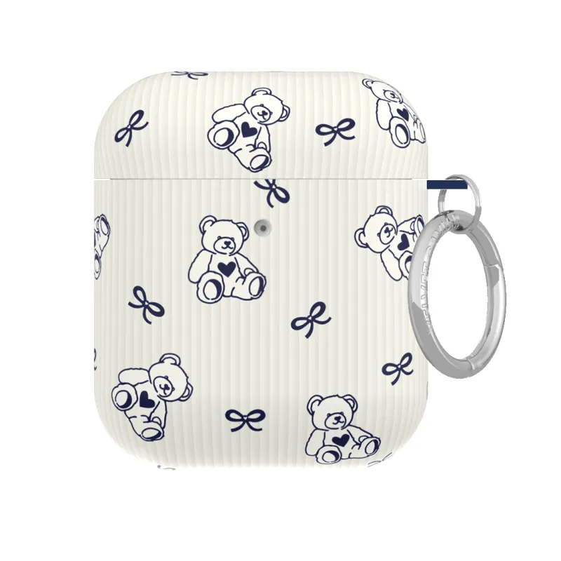 Preppy Teddy AirPod Case sold by Velvet Caviar