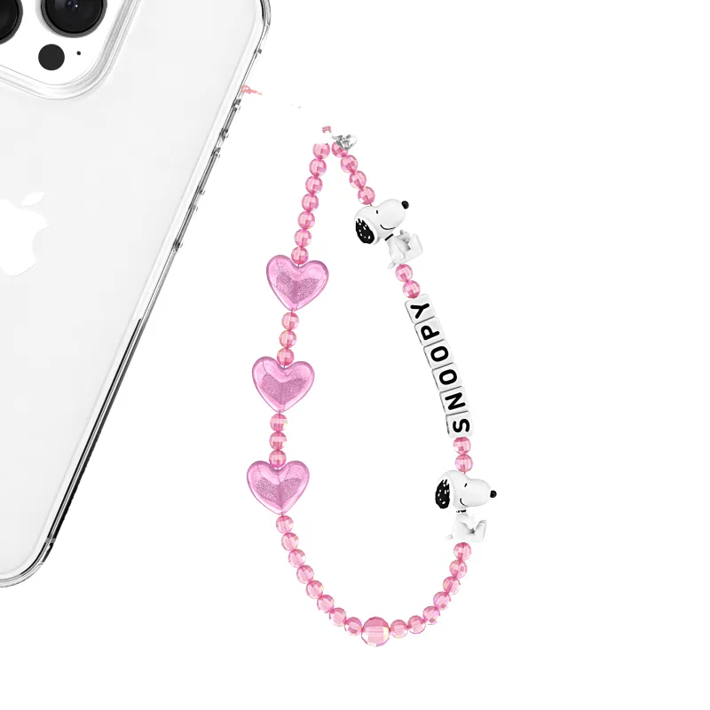 Snoopy Be Mine Phone Charm made by Velvet Caviar