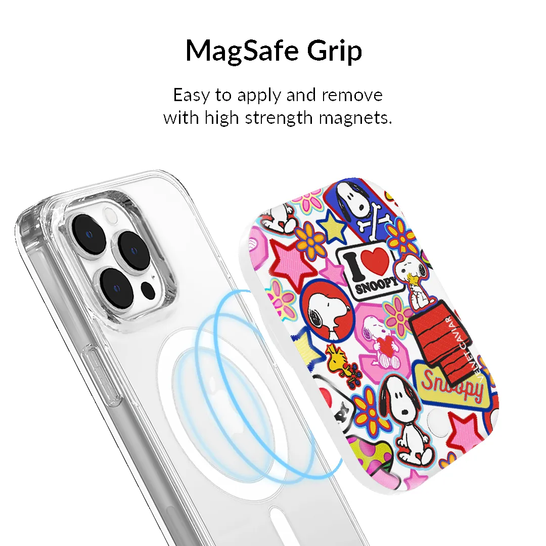 Snoopy Patchwork Portable MagSafe Charger Power Pack sold by Velvet Caviar product image thumbnail 4