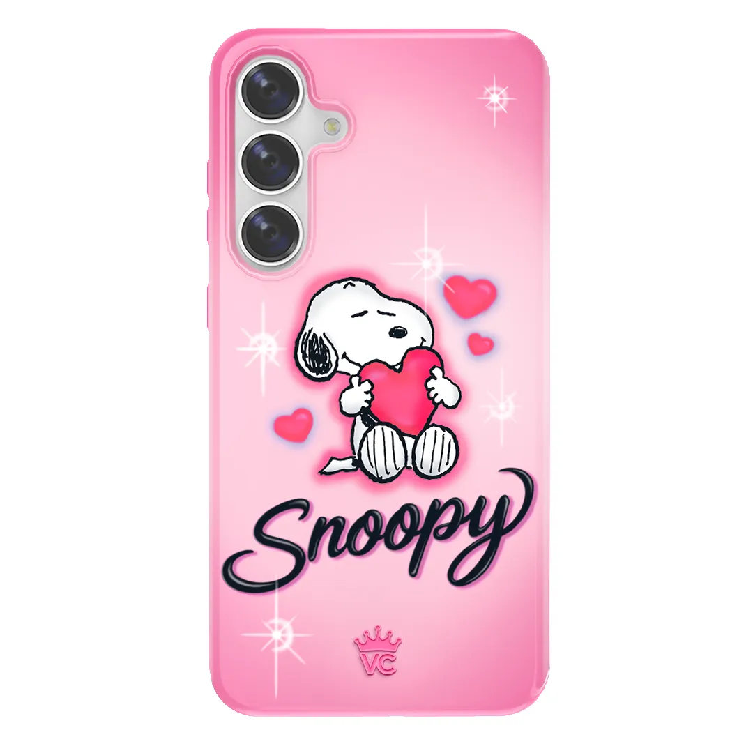 Snoopy Be Mine Samsung Case sold by Velvet Caviar