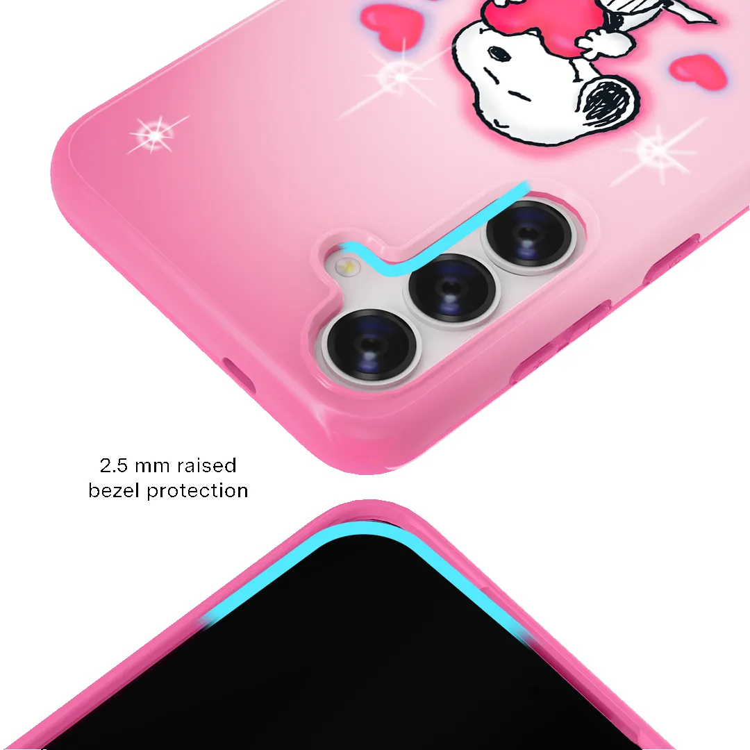 Snoopy Be Mine Samsung Case sold by Velvet Caviar product image thumbnail 3