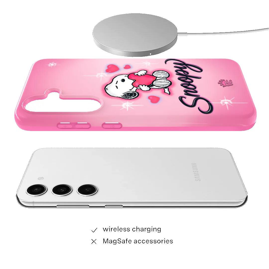 Snoopy Be Mine Samsung Case sold by Velvet Caviar product image thumbnail 4