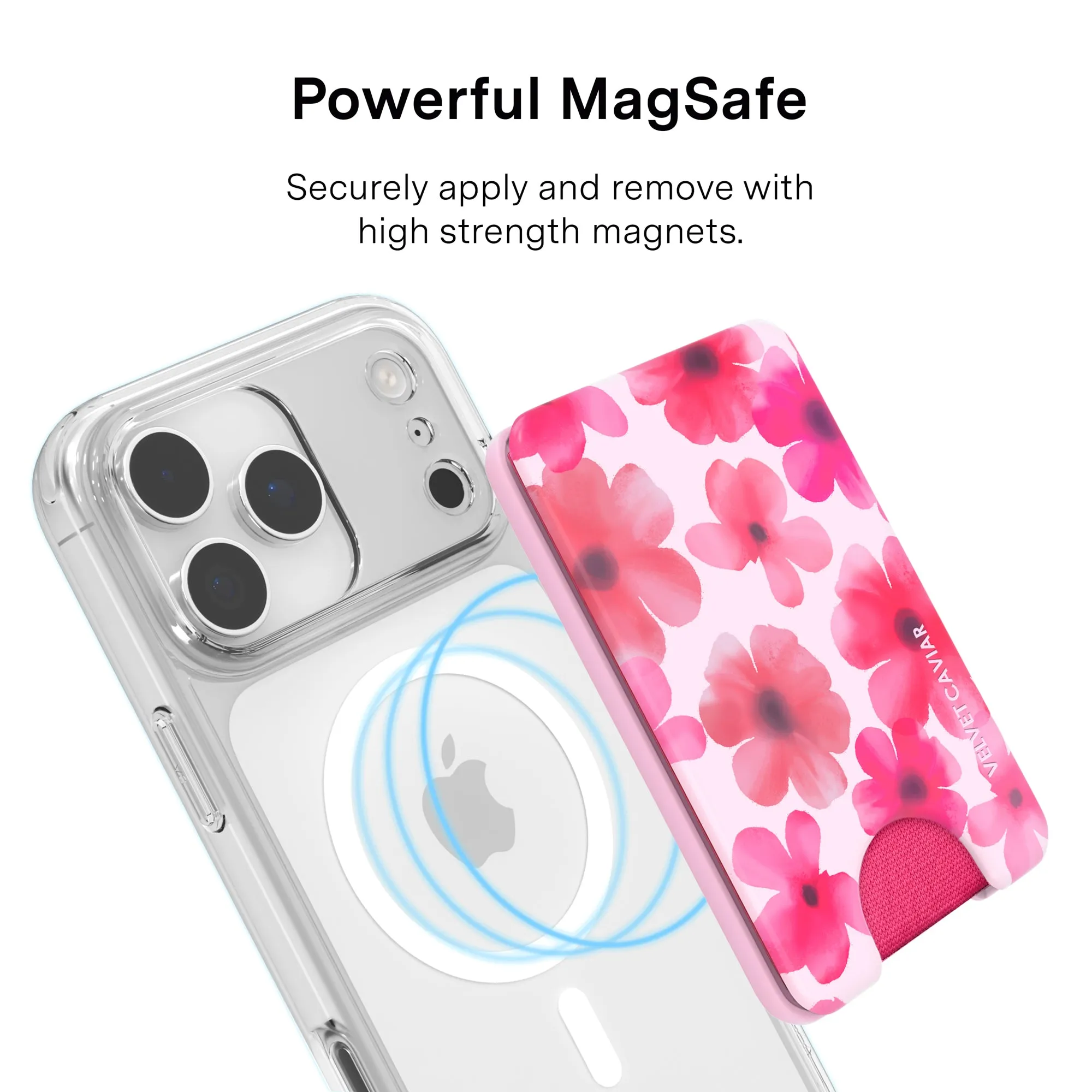 Cherry Blossom MagSafe Wallet sold by Velvet Caviar product image thumbnail 4