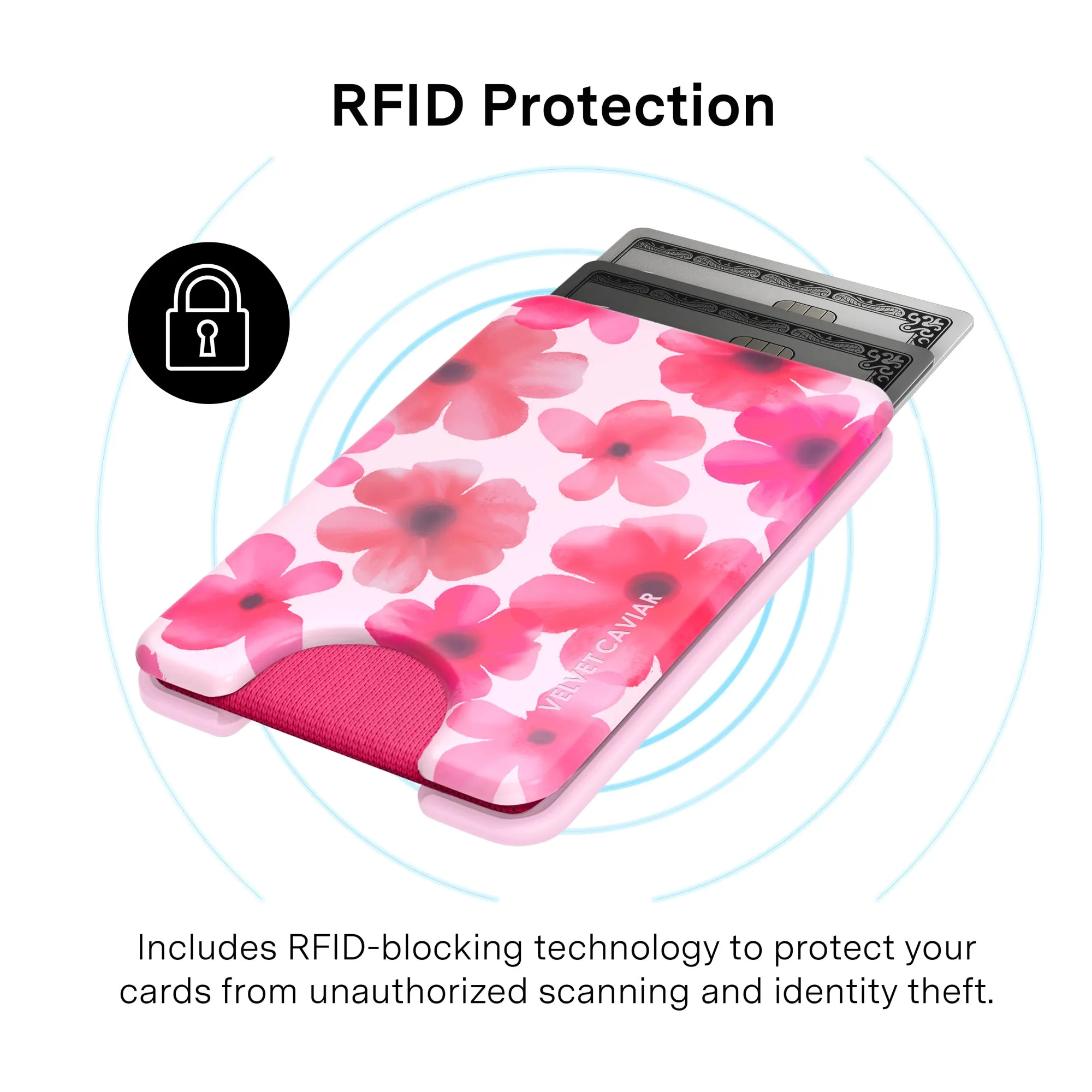 Cherry Blossom MagSafe Wallet sold by Velvet Caviar product image thumbnail 5