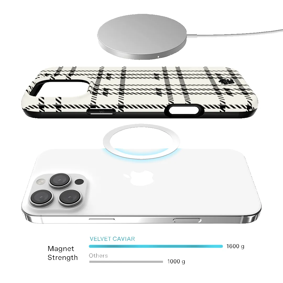 Houndstooth Sweater iPhone Case sold by Velvet Caviar product image thumbnail 4
