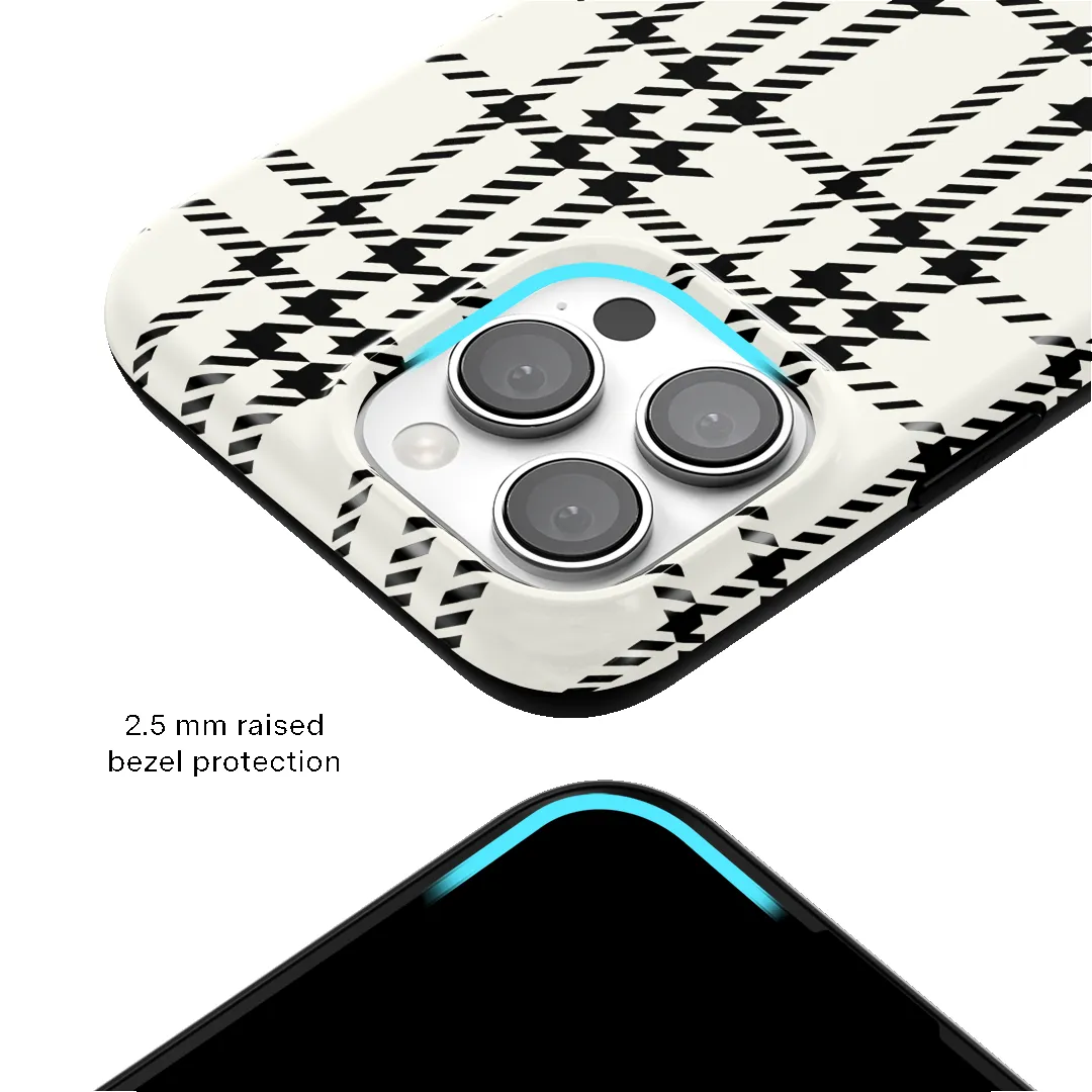 Houndstooth Sweater iPhone Case sold by Velvet Caviar product image thumbnail 3