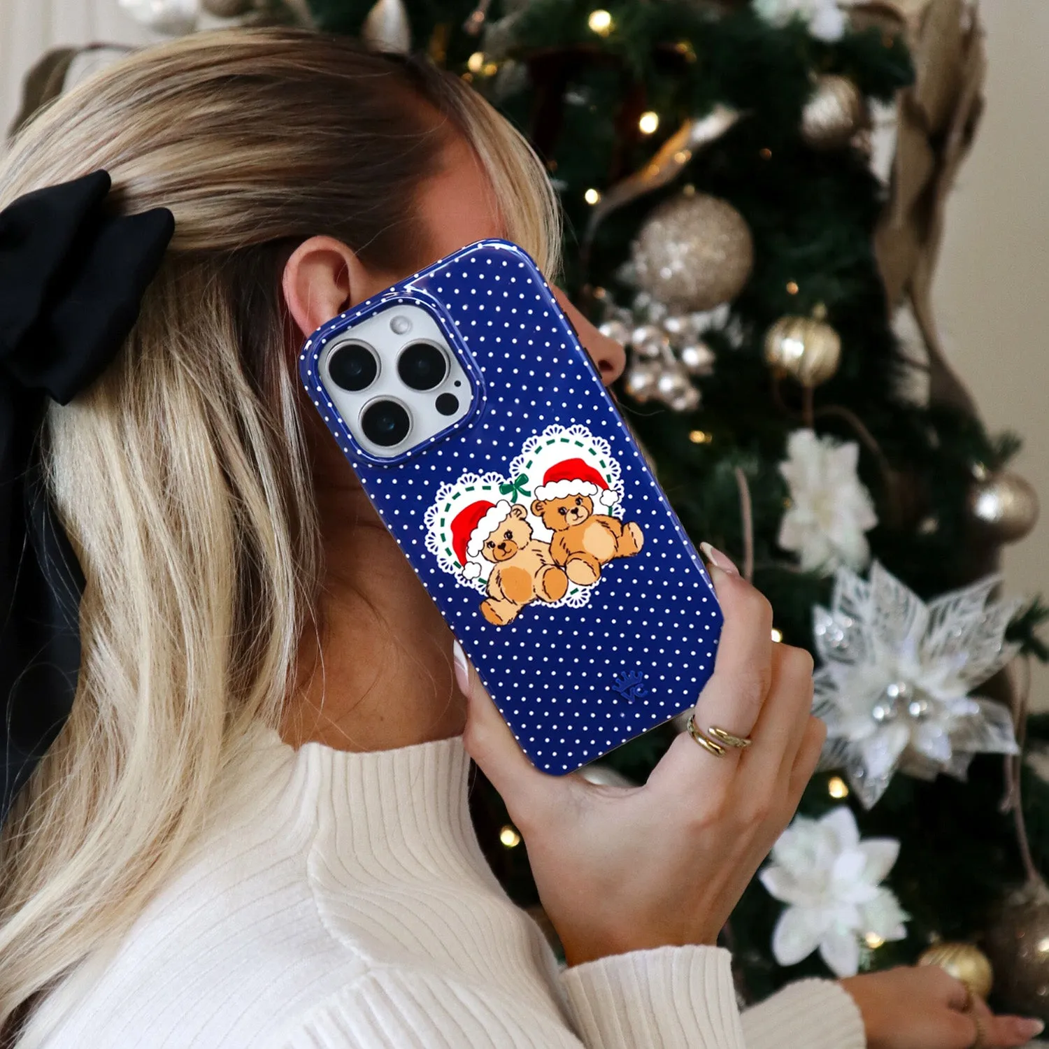 Winter Teddy iPhone Case sold by Velvet Caviar product image thumbnail 2