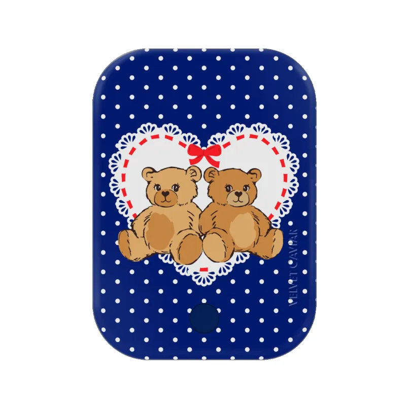 Winter Teddy Portable MagSafe Charger Power Pack made by Velvet Caviar