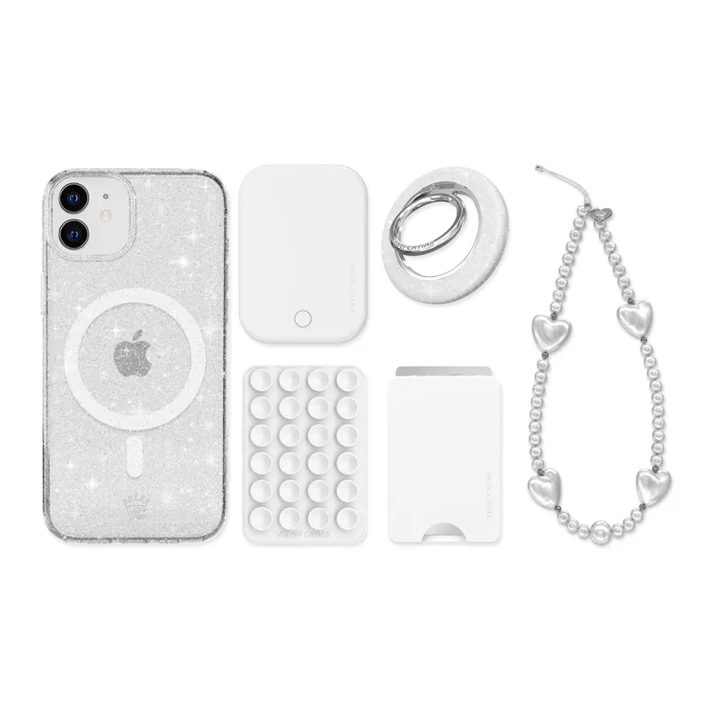 Stardust Glitter iPhone Bundle Set sold by Velvet Caviar