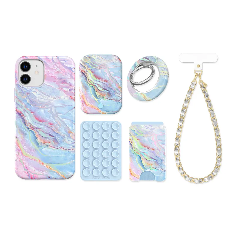 Holo Moonstone iPhone Bundle Set sold by Velvet Caviar