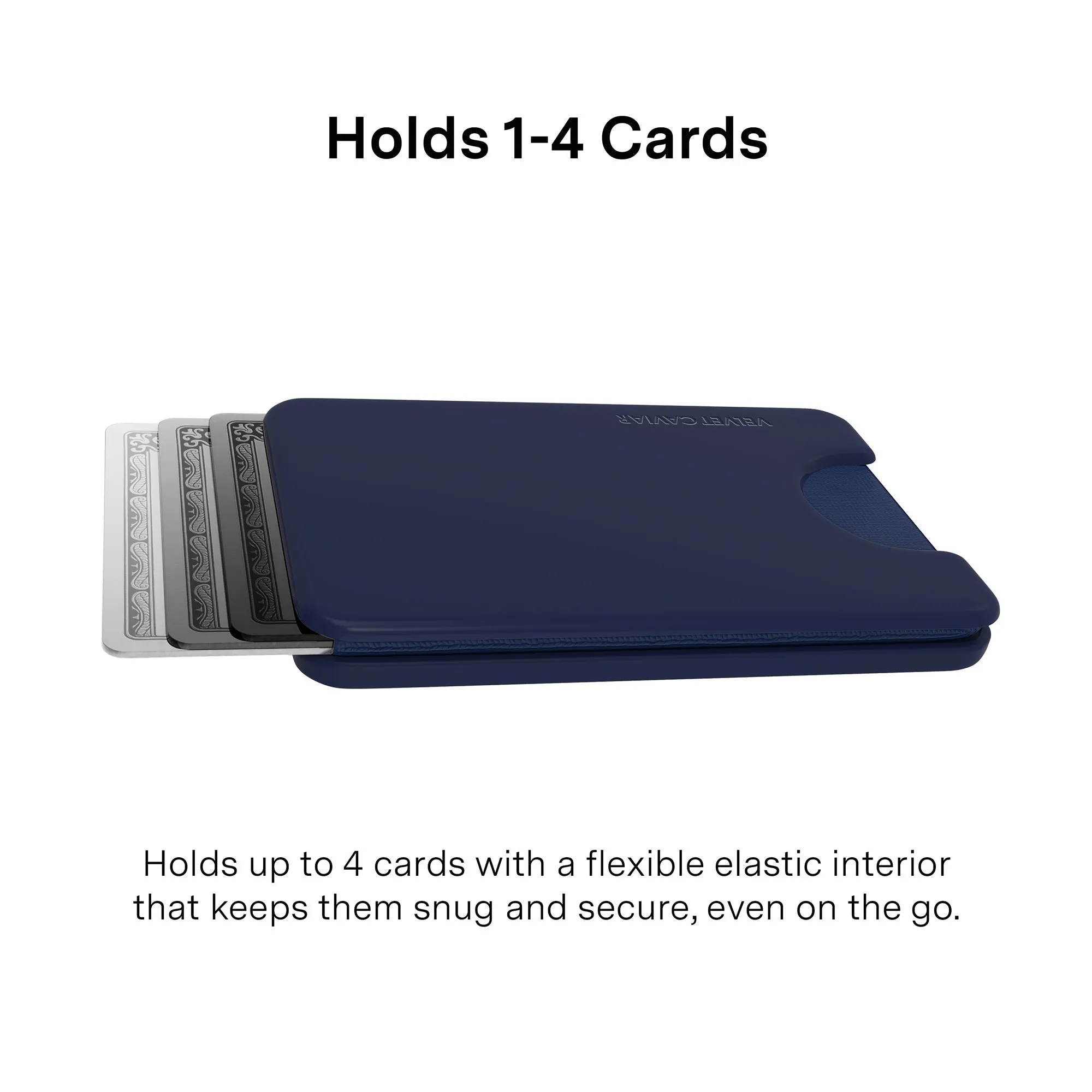Admiral Navy MagSafe Wallet sold by Velvet Caviar product image thumbnail 2