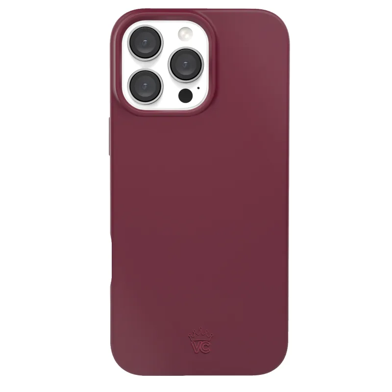 Burgundy 1990 iPhone Case sold by Velvet Caviar