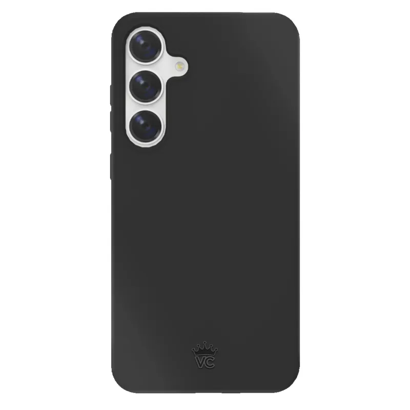 Just Black Samsung Case made by Velvet Caviar