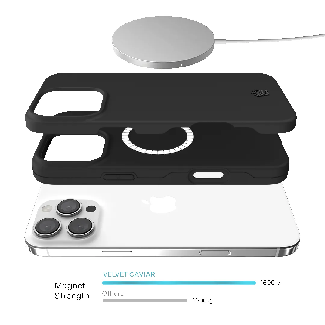 Just Black iPhone Case sold by Velvet Caviar product image thumbnail 3