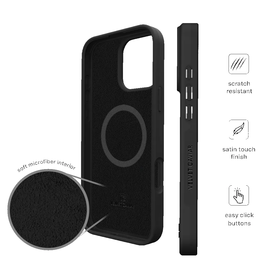 Just Black iPhone Case sold by Velvet Caviar product image thumbnail 5