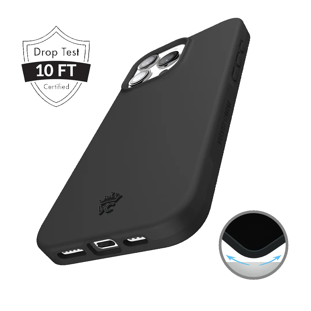 Just Black iPhone Case sold by Velvet Caviar product image thumbnail 4
