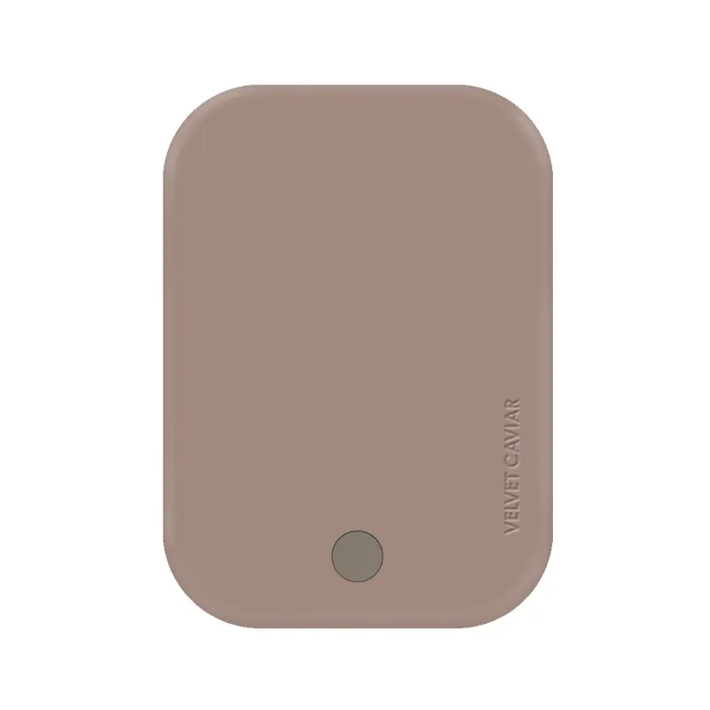 Cashmere Taupe MagSafe Battery Power Pack made by Velvet Caviar