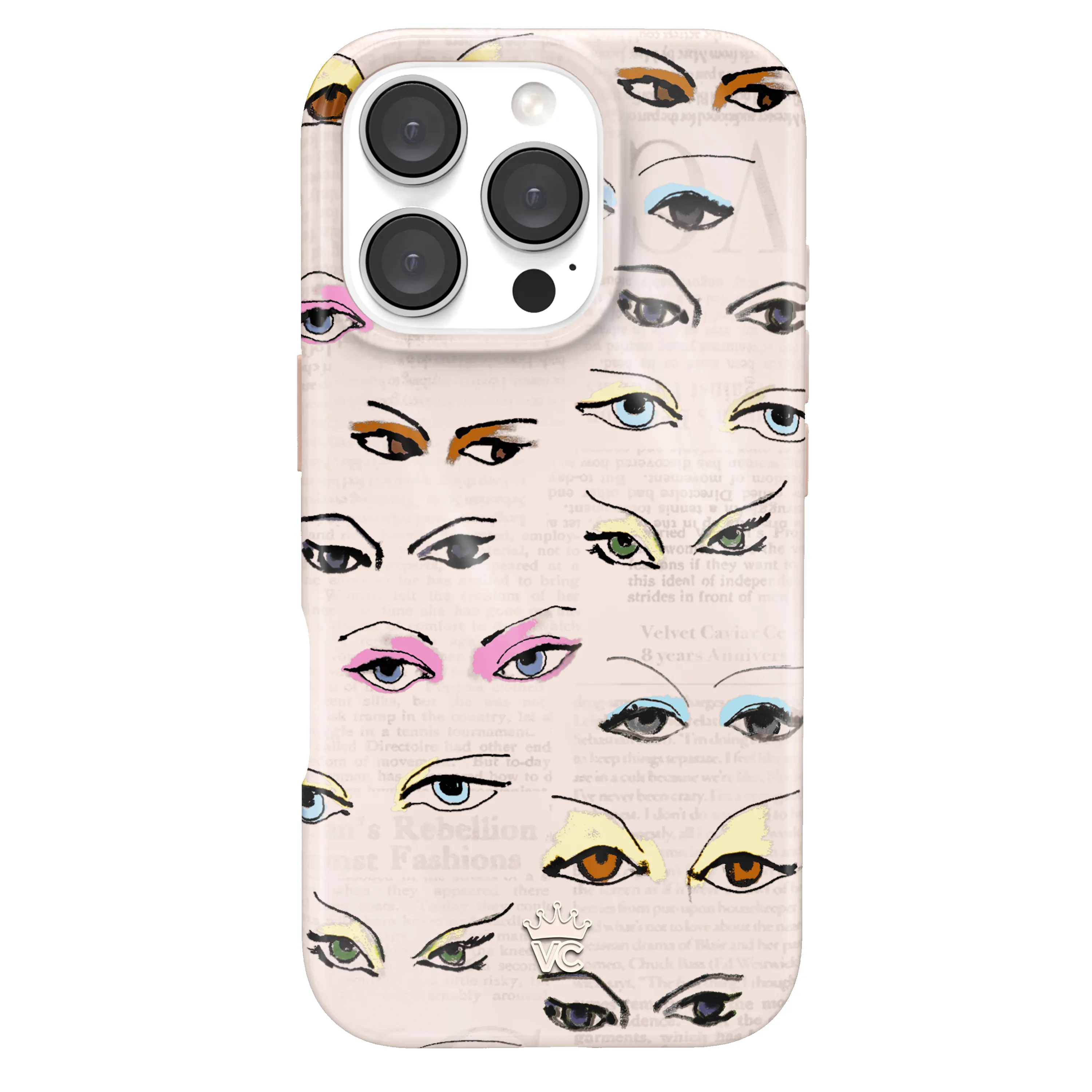 Siren Eyes iPhone Case sold by Velvet Caviar